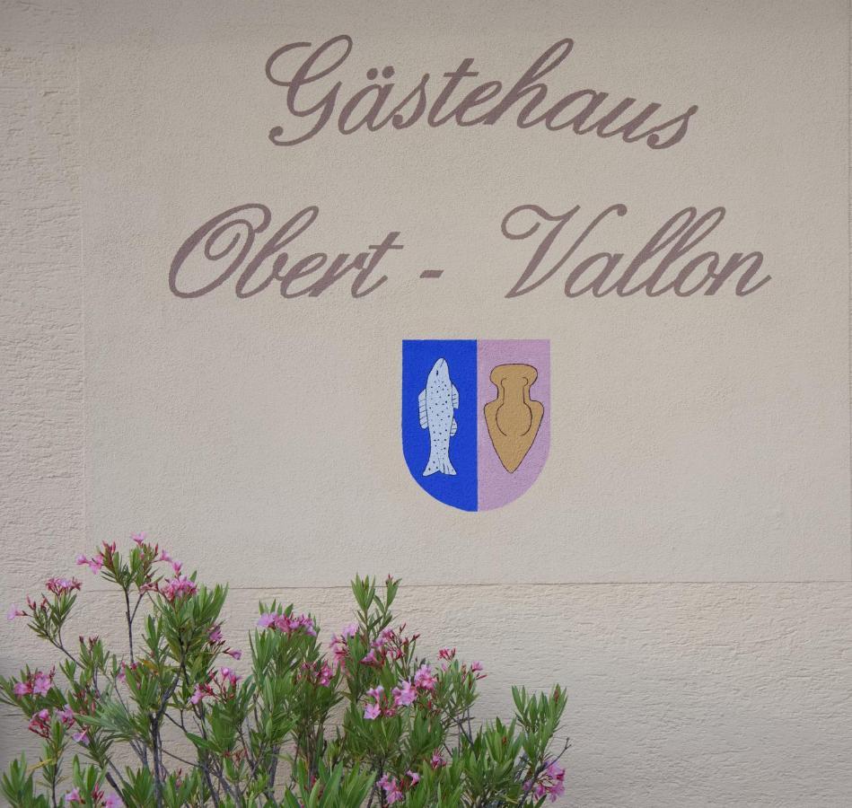Gastehaus Obert-Vallon Rust Buitenkant foto